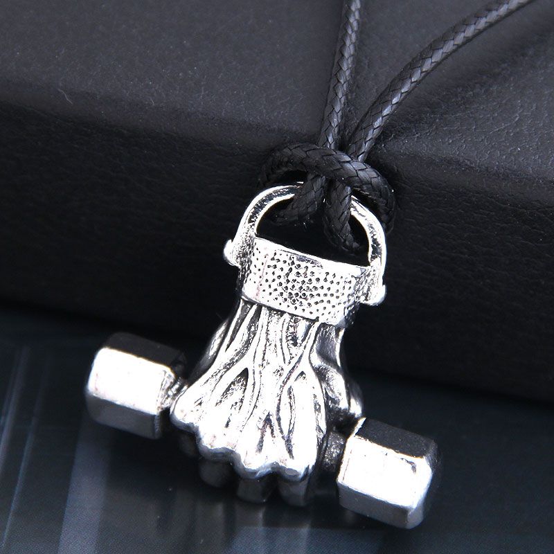 New Fashion Mens Domineering Retro Gesture Personality Necklace Wholesale Toppinggoods Nhsc225561