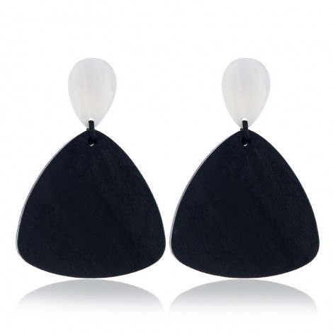 New  Fashion Simple Fanshaped Personality Temperament Earrings Wholesale Toppinggoods Nhsc225571