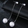 Korean Fashion Simple And Elegant Pearl Copper Earrings Wholesale Toppinggoods Nhsc226296