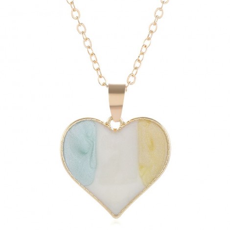 Korean Style Fashion Sweet Love Simple Necklace Wholesale Toppinggoods Nhsc226299