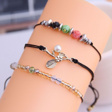 Korean Delicate Threelayer Bracelet Wholesale Toppinggoods Nhsc226303