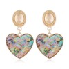 Fashion Trend Collar Shell Simple Earrings Wholesale Toppinggoods Nhsc226307