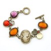Vintage Textured Beauty Head Bracelet Women Wholesale Toppinggoods Nhsc227537