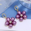 925 Silver Pin High Quality Fashion Metal Pearl Flower Simple Earrings Wholesale Toppinggoods Nhsc231821