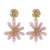 925 Silver Post High Quality Fashion Metal Crystal Daisy Stud Earrings  Wholesale Toppinggoods Nhsc231824