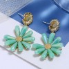 925 Silver Post High Quality Fashion Metal Crystal Daisy Stud Earrings  Wholesale Toppinggoods Nhsc231824