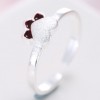 Exquisite Korean Fashion Little Feet Open Ring Wholesale Toppinggoods Nhsc235426