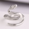 Fashion New  Metal Simple Auspicious Snake Personality Open Ring Wholesale   Nhsc235729