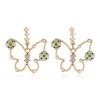925 Silver Needle Earrings Fashion Simple And Versatile Ear Accessories Crystal Pearl Butterfly Earrings For Women Toppinggoods Nhsc236993