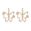 925 Silver Needle Earrings Fashion Simple And Versatile Ear Accessories Crystal Pearl Butterfly Earrings For Women Toppinggoods Nhsc236993