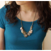 Korean Retro Neck Accessories Blossoming Petal Shape Necklace Wholesale Toppinggoods Nhsc237365