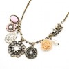 Korean Retro Neck Accessories Blossoming Petal Shape Necklace Wholesale Toppinggoods Nhsc237365