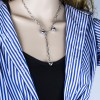 Fashion Metal Simple Double Ball Beads Necklace Wholesale Toppinggoods Nhsc239210