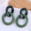 Fashion Alloy Metal Concise Simple Allmatch Earrings Wholesale  Nhsc239658