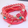 Trend Bohemian Mix Allmatch Delicate Rice Bead Multilayer Bracelet Wholesale Nhsc239682