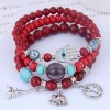 Fashion Trend Simple Versatile Multielement Pendant Multilayer Bracelet Wholesale Toppinggoods Nhsc240017