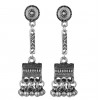 Fashion Metal Retro Treasure Box Dripping Earrings Wholesale Toppinggoods Nhsc241597