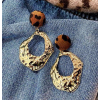 925 Silver Needle Fashion Irregular Metal Exaggerated Earrings Wholesale Toppinggoods Nhsc242049