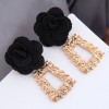 Fashion Metal Geometric Shape Flower Exaggerated Earrings Wholesale Toppinggoods Nhsc242053