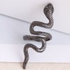 Fashion Metal Auspicious Snake Alloy Exaggerated Opening Ring Wholesale Nhsc243293