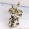 Fashion Metal Auspicious Dragon Exquisite Exaggerated Alloy Ring Wholesale Nhsc243295