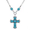 Fashion Simple Metal Cross Alloy Necklace For Women Hotsaling Wholesale Nhsc243299