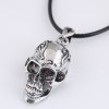 New Fashion Retro Simple Skull Exaggerated Alloy Womens Necklace Nhsc254006