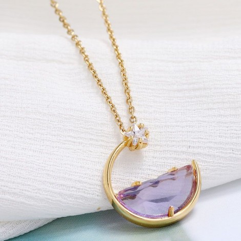 Korean Fashion Simple Pendant Personalized Necklace Nhsc256401