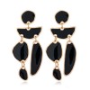 Fashion Metal Color Contrast Geometric Shape Exaggerated Earrings Nhsc258930