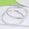 504mm Korean Fashion Metal Simple Glossy Alloy Earrings Nhsc263999