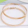 604mm Korean Fashion Metal Simple Glossy Alloy Earrings Nhsc264000