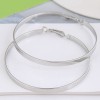 604mm Korean Fashion Metal Simple Glossy Alloy Earrings Nhsc264000