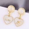 Korean Fashion Sweet Ol Love Alloy Earrings For Women Hotsaling Nhsc264001