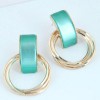 Fashion Metal Simple Multilayer Earrings Nhsc272476