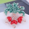 Korean Fashion  Concise Spinach Brooch Nhsc274486