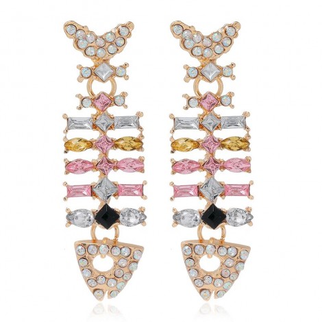 Fashion Metal Exaggerated Earrings Nhsc278712