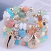 Concise Metal  Multilayer Fashion  Bracelet Nhsc278727
