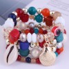 Concise Metal  Multilayer Fashion  Bracelet Nhsc278727