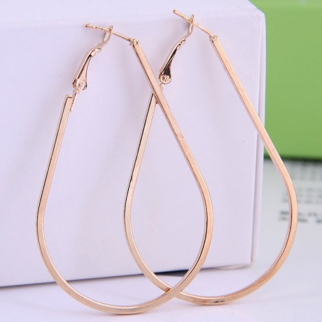 Fashion  Simple Water Drop  Earrings  Nhsc283898