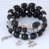 Fashion Baby Elephant Heart Wings Multilayer Bracelet Nhsc284747