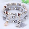 Crystal Beads Fashion Multilayer Bracelet Nhsc284781