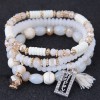Crystal Beads Fashion Multilayer Bracelet Nhsc284781