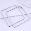 Fashion Metal Simple Square Earrings Nhsc284793