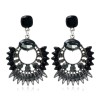 Fashion Concise Sparkling Gemstone Earrings Nhsc289512