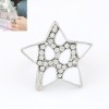 Fashion Flash Diamond Luxury Lucky Star  Ring Nhsc292173