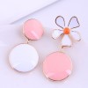 Korean Fashion Sweet Ol Flower Pearl Earrings Nhsc292186