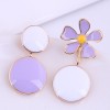 Korean Fashion Sweet Ol Flower Pearl Earrings Nhsc292186