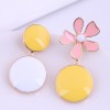 Korean Fashion Sweet Ol Flower Pearl Earrings Nhsc292186