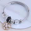 Fashion Metal Wild Simple Wild Bright Love Pendant  Bracelet Nhsc299886