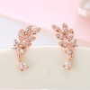 Korean Fashion Sweet Leaf Earrings Nhsc301751